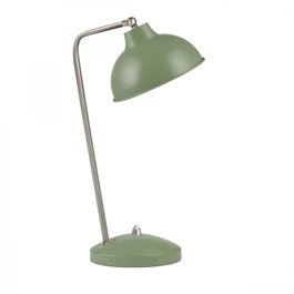Opviq Lámpara de Mesa de Cuerpo Metálico Verde